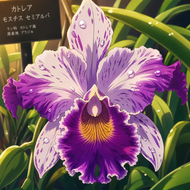 糖心兰花植物测评视频演示：50种珍稀兰花植物视频全解析