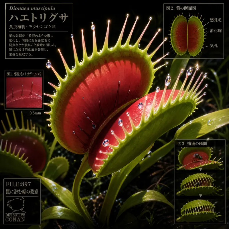 糖心稀有食虫植物视频：神秘捕虫植物视频演示教程